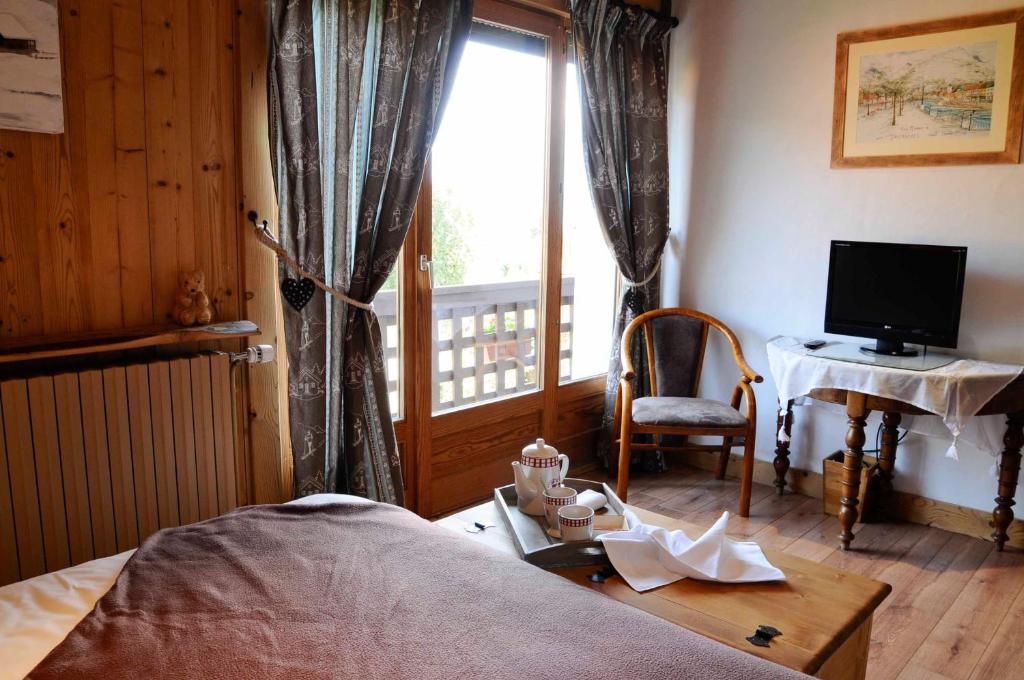 Bed and Breakfast La Ferme d'Emilienne Sallanches Zimmer foto